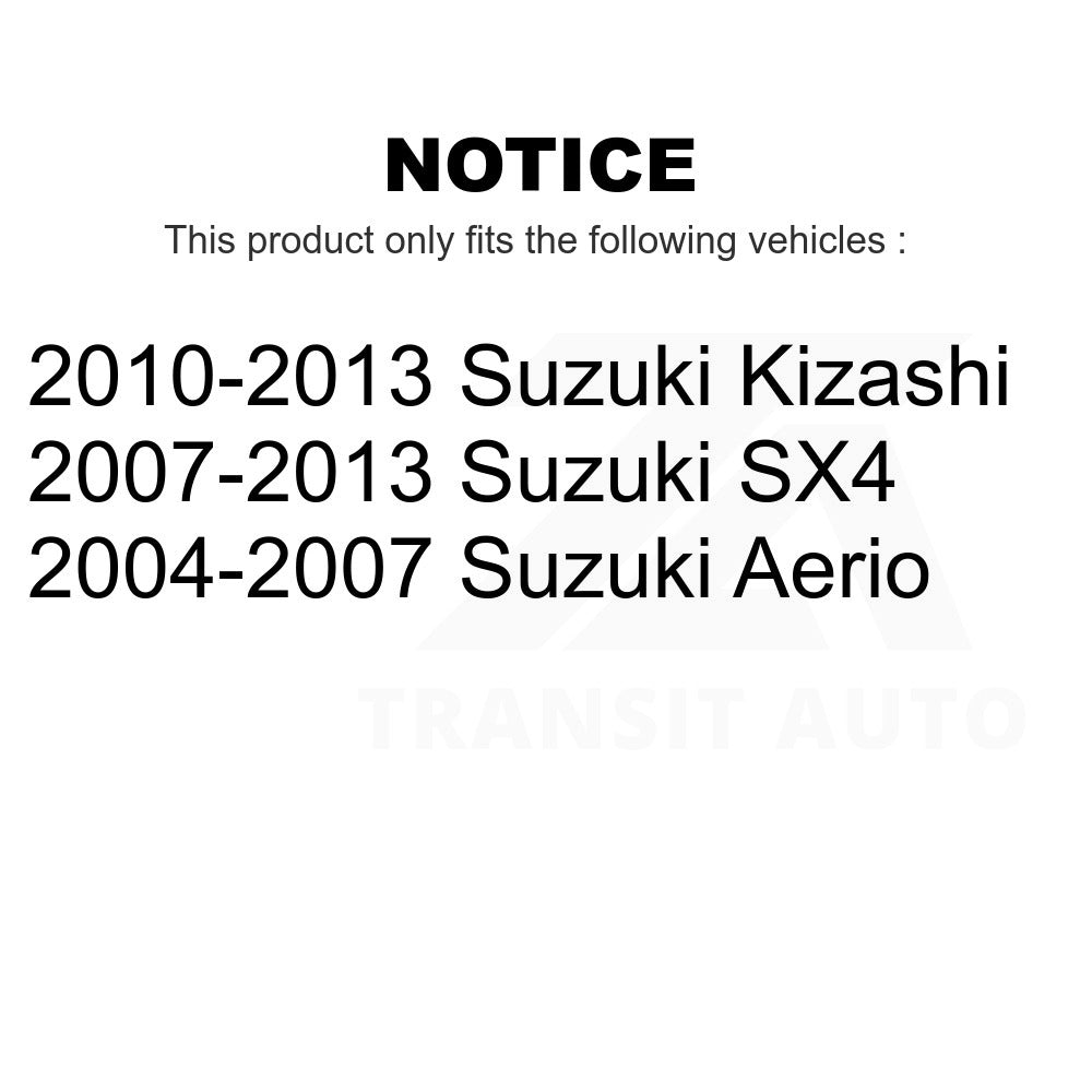 Front Suspension Stabilizer Bar Link Pair For Suzuki SX4 Kizashi Aerio