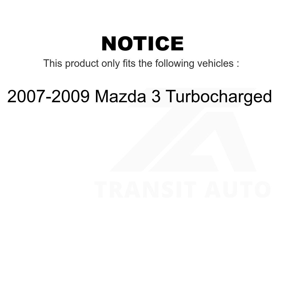 Front Suspension Stabilizer Bar Link Pair For 2007-2009 Mazda 3 Turbocharged