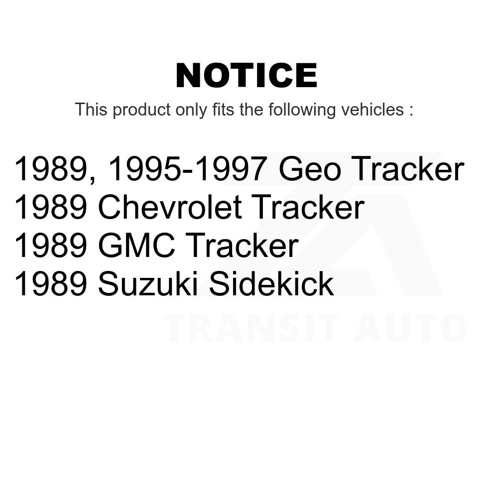 Front Suspension Bar Link Pair For Geo Tracker Suzuki Sidekick GMC Chevrolet