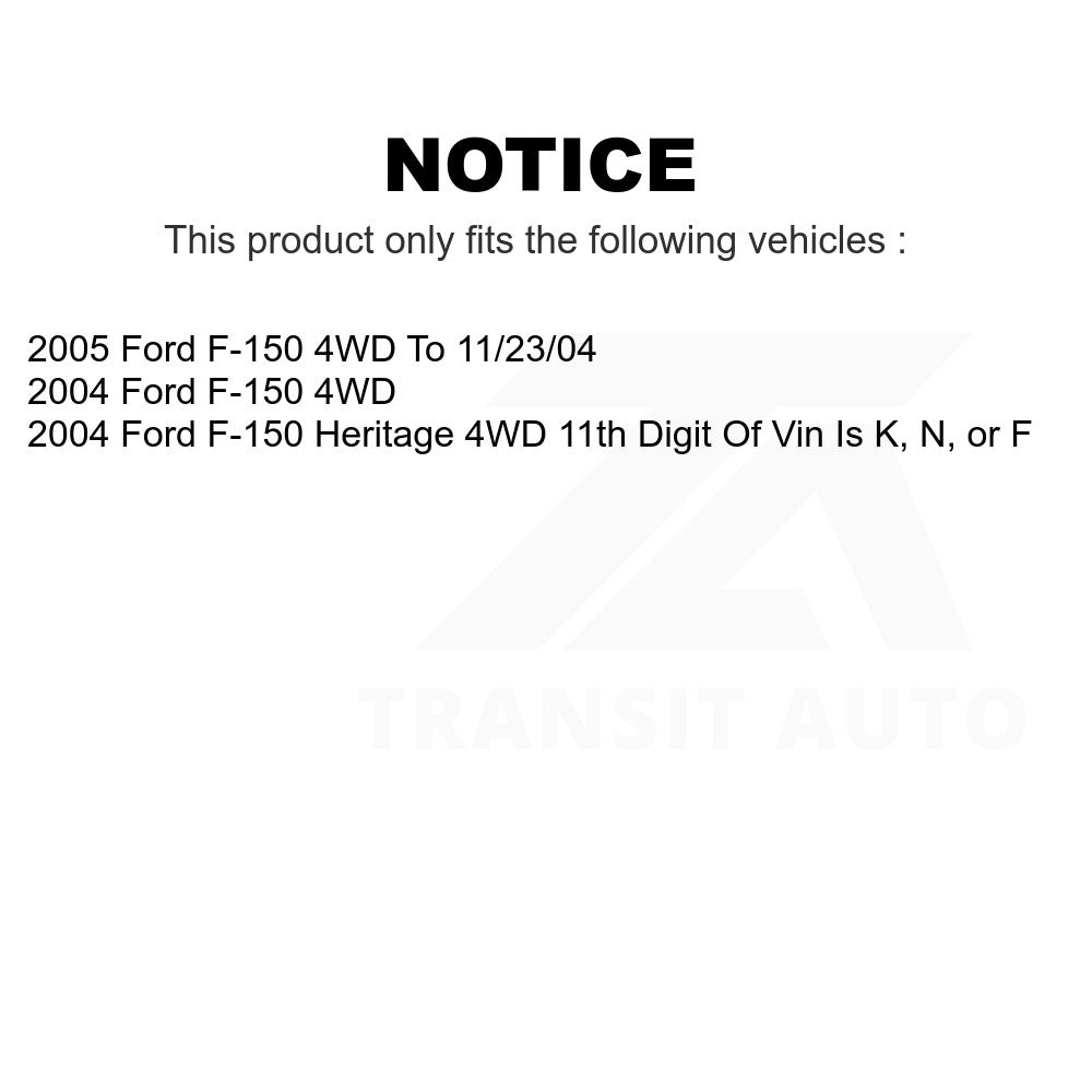 Front Suspension Stabilizer Bar Link Pair For Ford F-150 Heritage 4WD