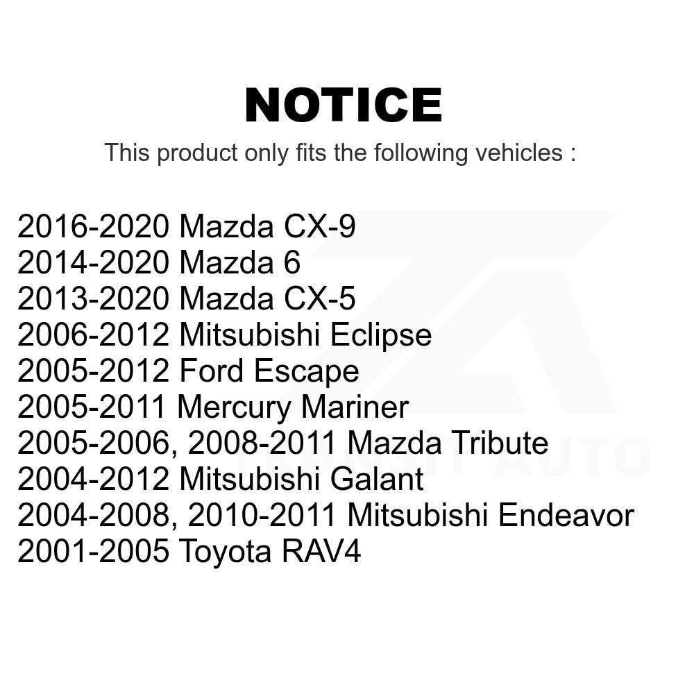 Front Suspension Bar Link Pair For Mazda Ford Escape CX-5 Mitsubishi 6 Toyota