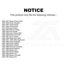 Load image into Gallery viewer, Front Suspension Bar Link Pair For Nissan D21 Pickup Toyota Isuzu Tercel Rodeo