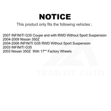 Load image into Gallery viewer, Front Suspension Stabilizer Bar Link Kit For Infiniti G35 Nissan 350Z INFINITI