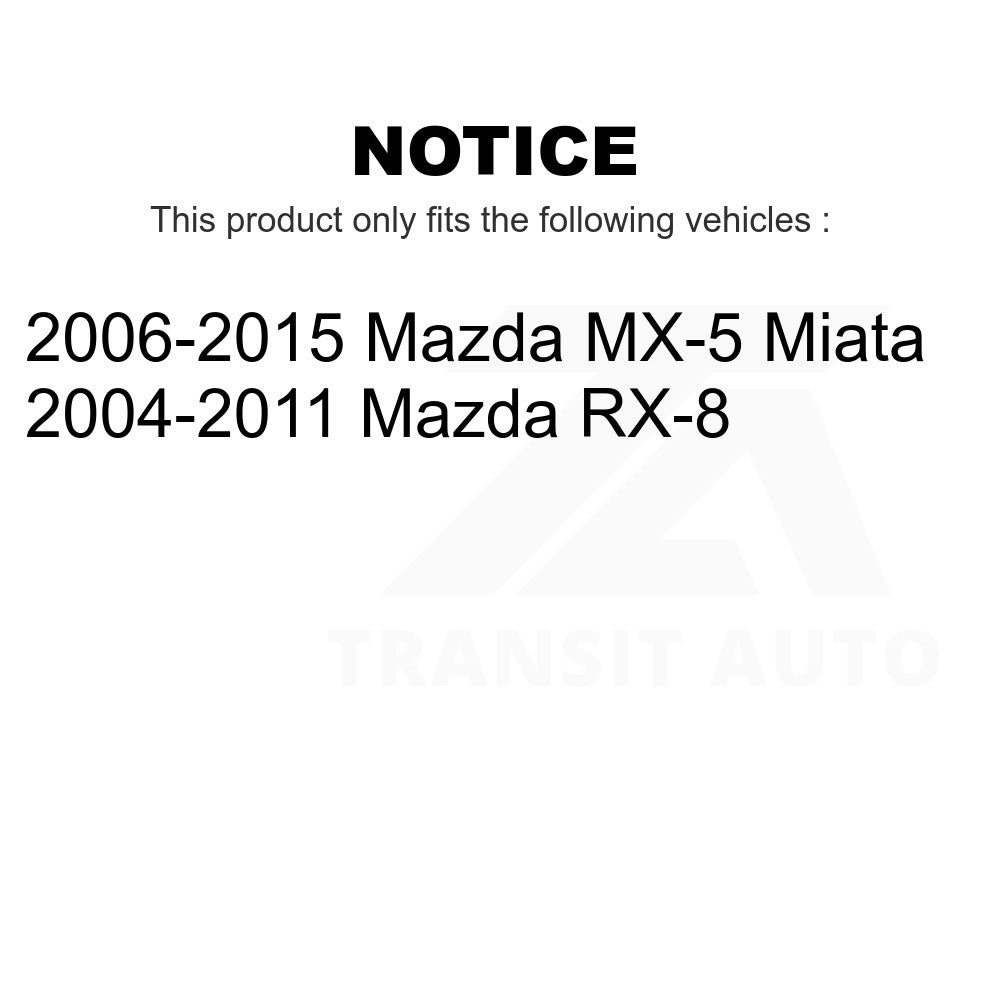 Rear Suspension Stabilizer Bar Link Pair For Mazda MX-5 Miata RX-8