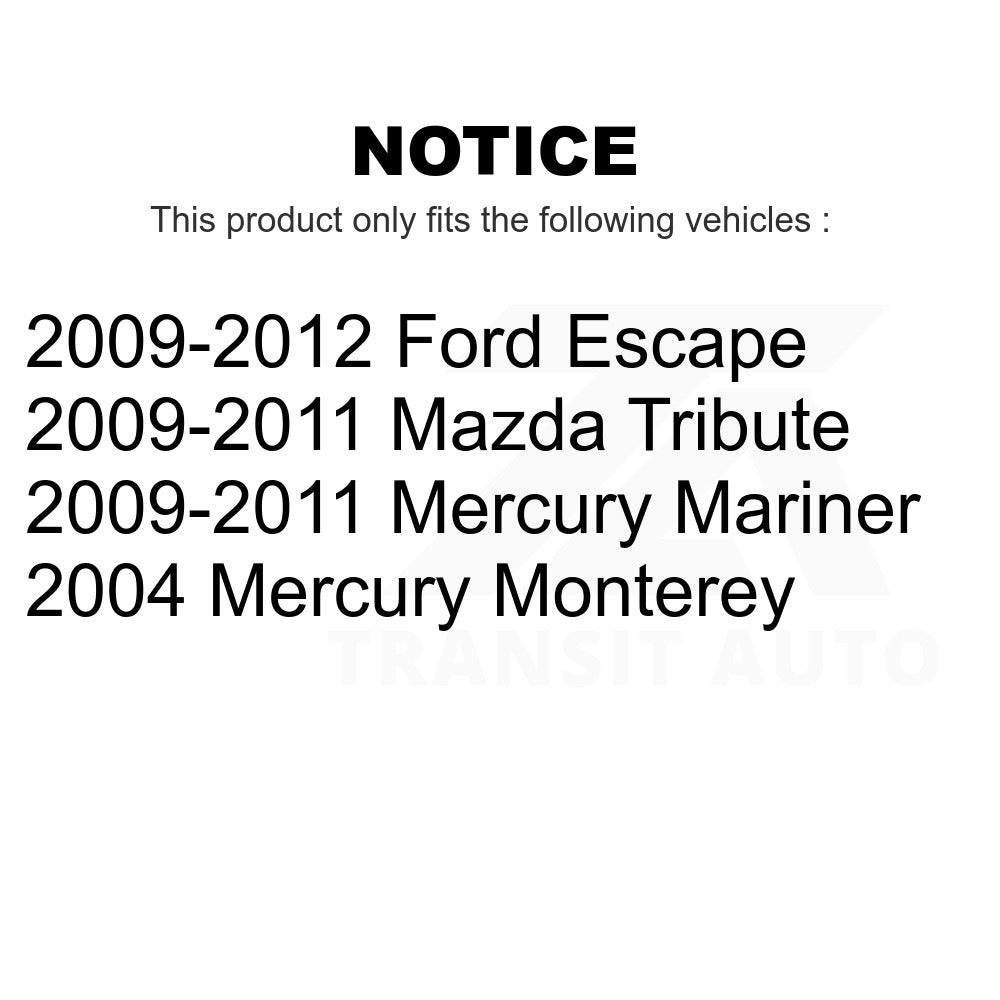 Rear Suspension Sway Bar Link Pair For Ford Escape Mercury Mariner Monterey