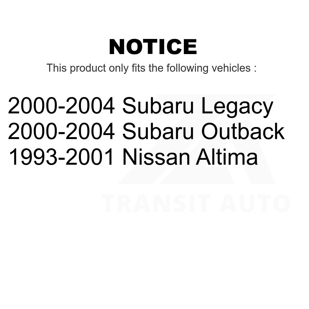 Rear Suspension Stabilizer Bar Link Pair For Subaru Outback Nissan Altima Legacy