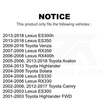 Charger l&#39;image dans la galerie, Rear Suspension Sway Bar Link Pair For Toyota Camry Highlander Lexus Avalon