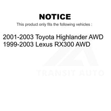 Load image into Gallery viewer, Rear Suspension Stabilizer Bar Link Pair For Lexus RX300 Toyota Highlander AWD