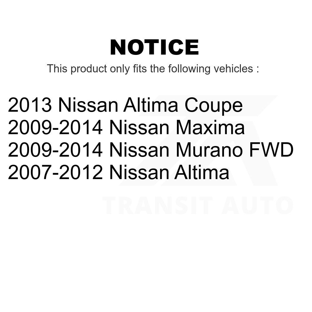 Rear Suspension Stabilizer Bar Link Kit For Nissan Altima Murano Maxima