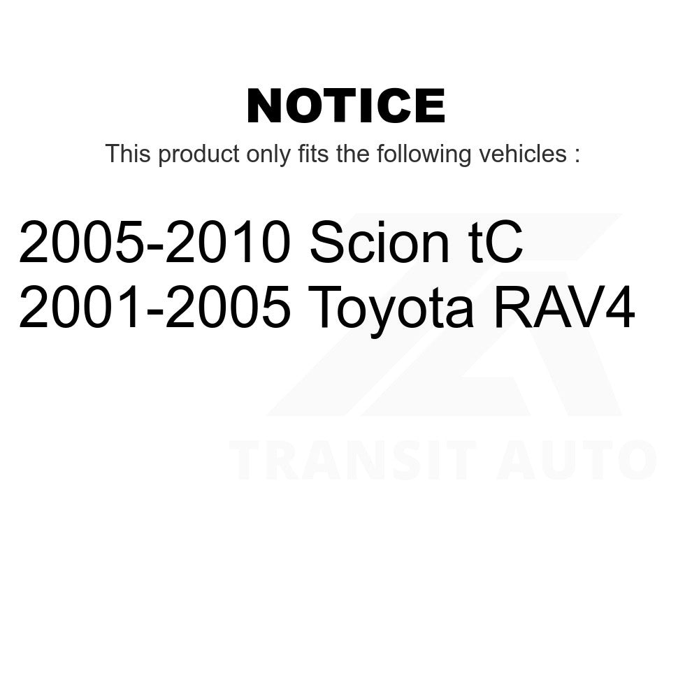 Rear Suspension Stabilizer Bar Link Kit For Toyota RAV4 Scion tC