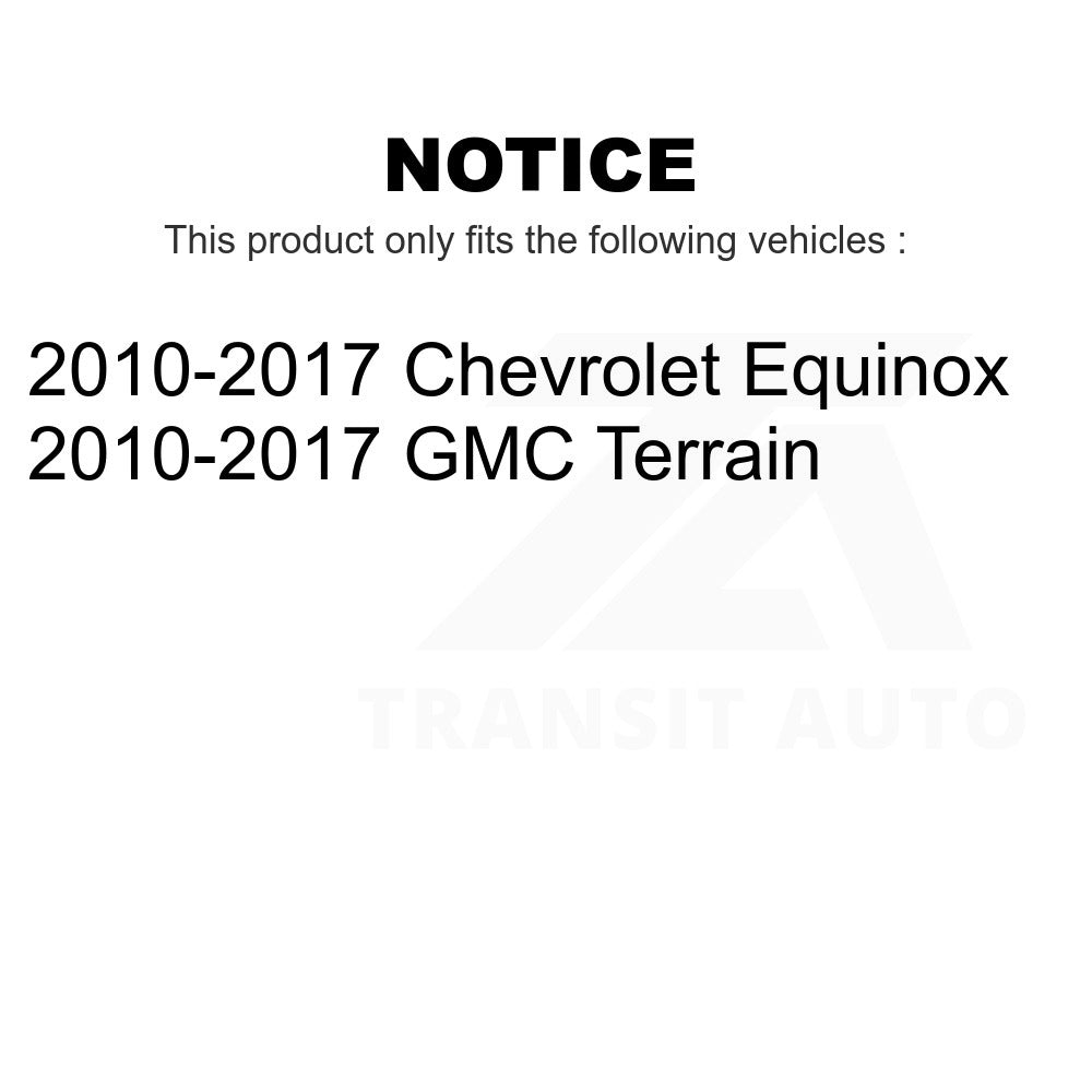 Front Suspension Ball Joints Pair For 2010-2017 Chevrolet Equinox GMC Terrain