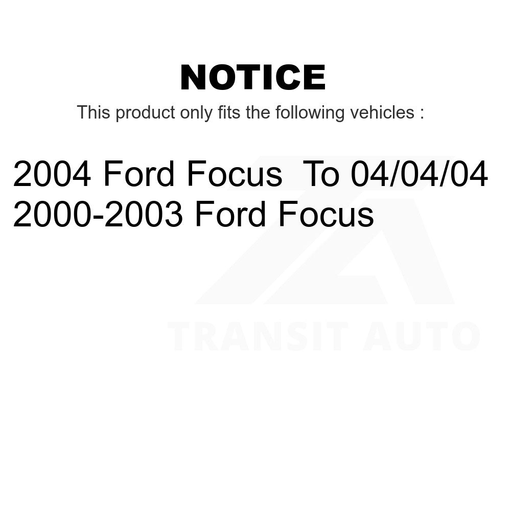 Front Suspension Ball Joints Pair For Ford Focus