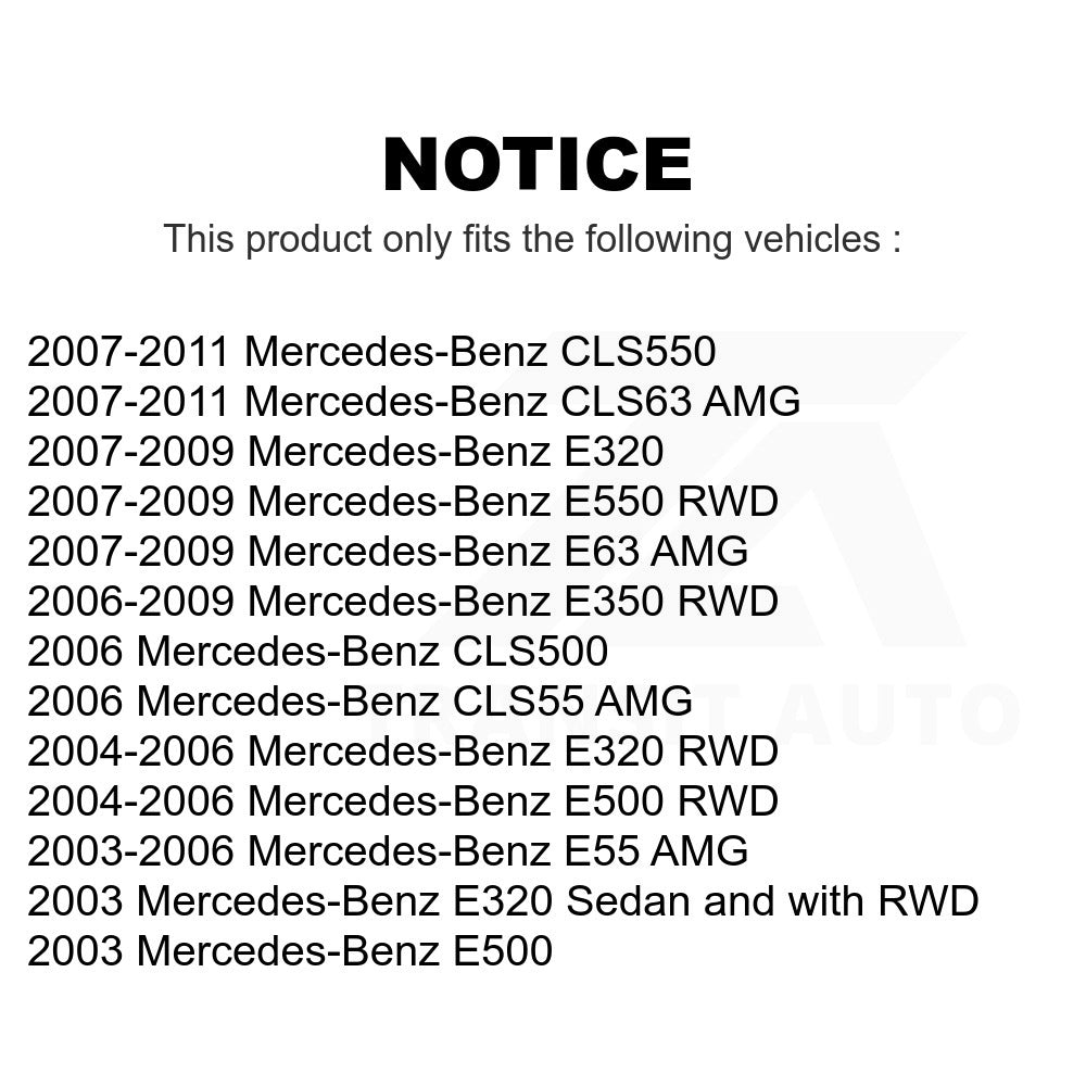 Front Ball Joints Pair For Mercedes-Benz E350 E320 E500 CLS550 CLS500 E550 E55