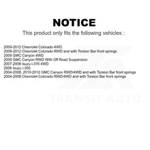 Charger l&#39;image dans la galerie, Front Ball Joints Pair For Chevrolet Colorado GMC Canyon Isuzu i-370 i-350
