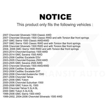 Load image into Gallery viewer, Front Suspension Control Arm Ball Joint Kit For Chevrolet Silverado 1500 GMC XL