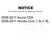 Charger l&#39;image dans la galerie, Front Suspension Control Arm Ball Joint Kit For 2006-2011 Honda Civic Acura CSX