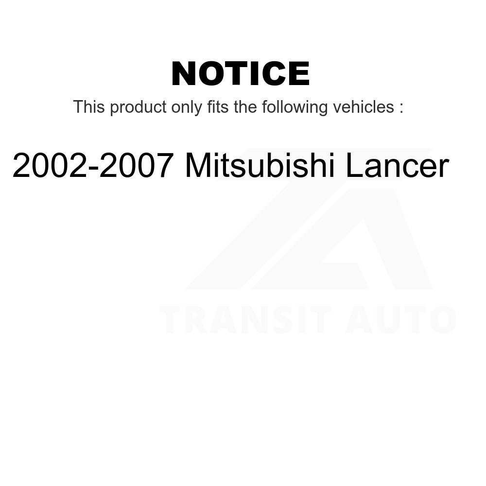 Front Suspension Control Arm And Ball Joint Kit For 2002-2007 Mitsubishi Lancer