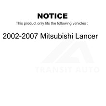 Load image into Gallery viewer, Front Suspension Control Arm And Ball Joint Kit For 2002-2007 Mitsubishi Lancer