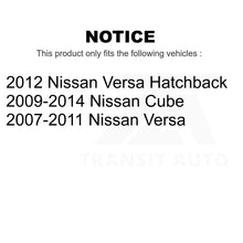 Charger l&#39;image dans la galerie, Front Suspension Control Arm And Ball Joint Assembly Kit For Nissan Versa Cube