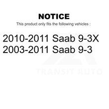 Load image into Gallery viewer, Front Suspension Control Arm And Ball Joint Assembly Kit For Saab 9-3 9-3X