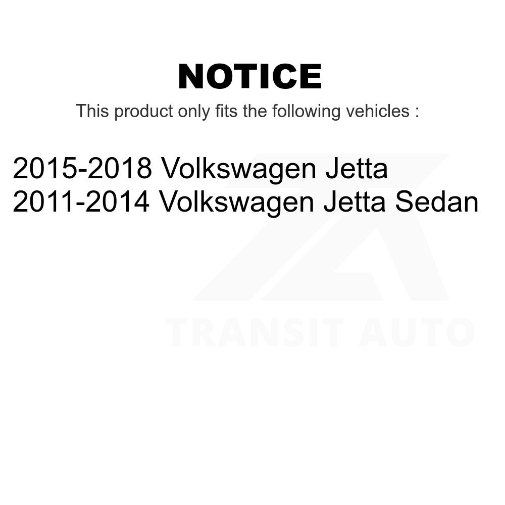 Front Suspension Control Arm And Ball Joint Assembly Kit For Volkswagen Jetta