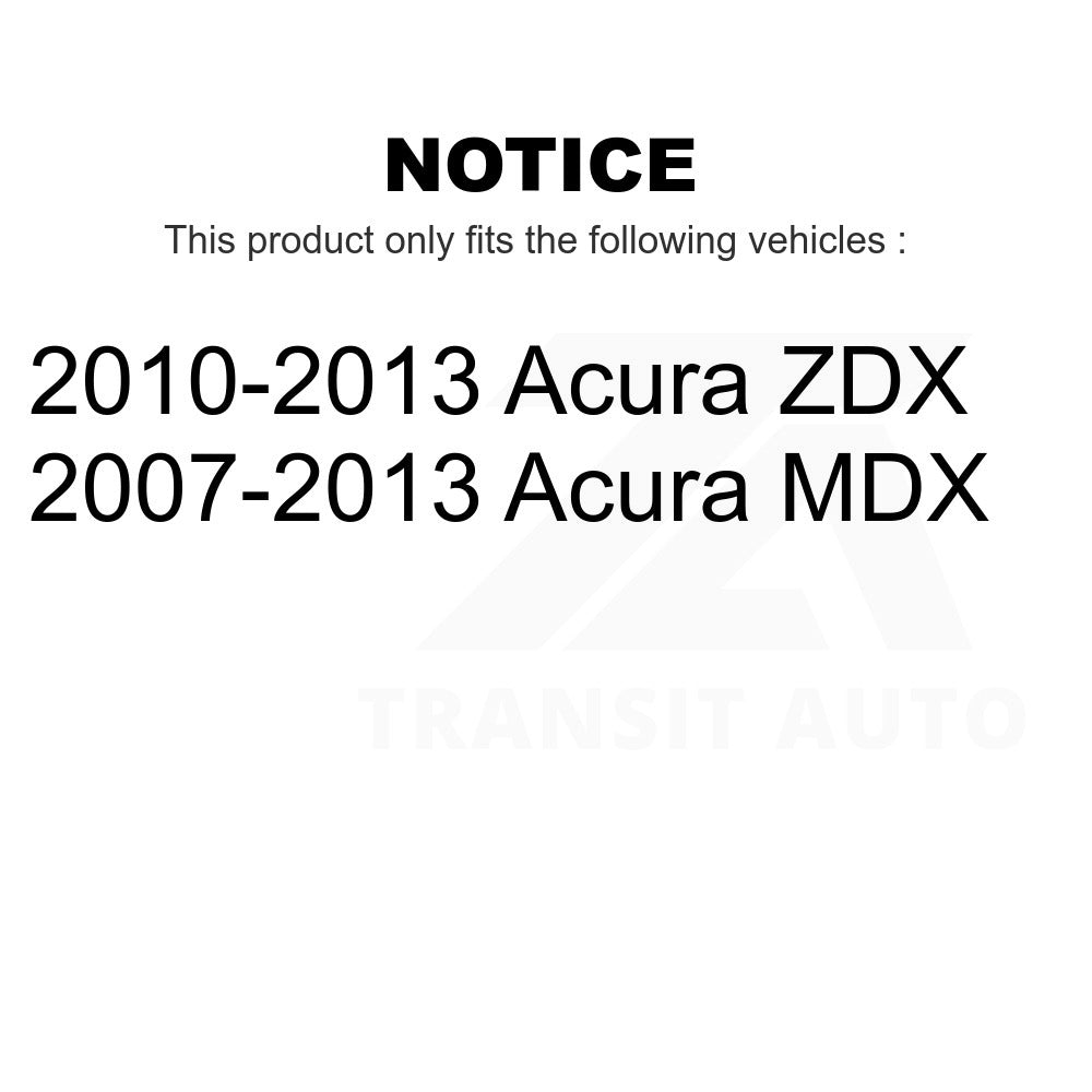 Front Suspension Control Arm And Ball Joint Assembly Kit For Acura MDX ZDX