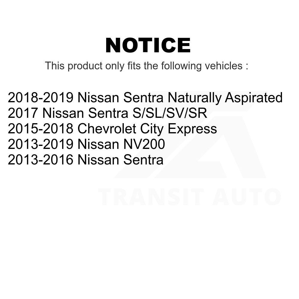 Front Suspension Control Arm & Ball Joint Kit For Nissan Sentra NV200 Chevrolet