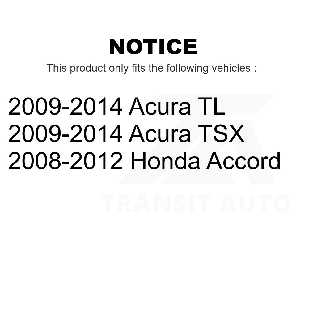 Front Suspension Control Arm And Ball Joint Kit For Honda Accord Acura TL TSX