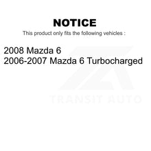 Charger l&#39;image dans la galerie, Front Suspension Control Arm And Ball Joint Assembly Pair For Mazda 6