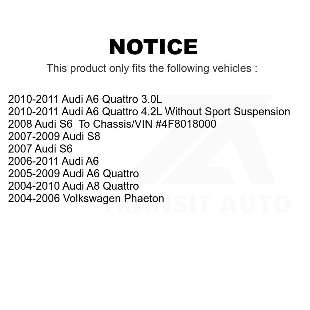 Front Suspension Control Arm Ball Joint Kit For Audi A6 Quattro A8 Volkswagen S6