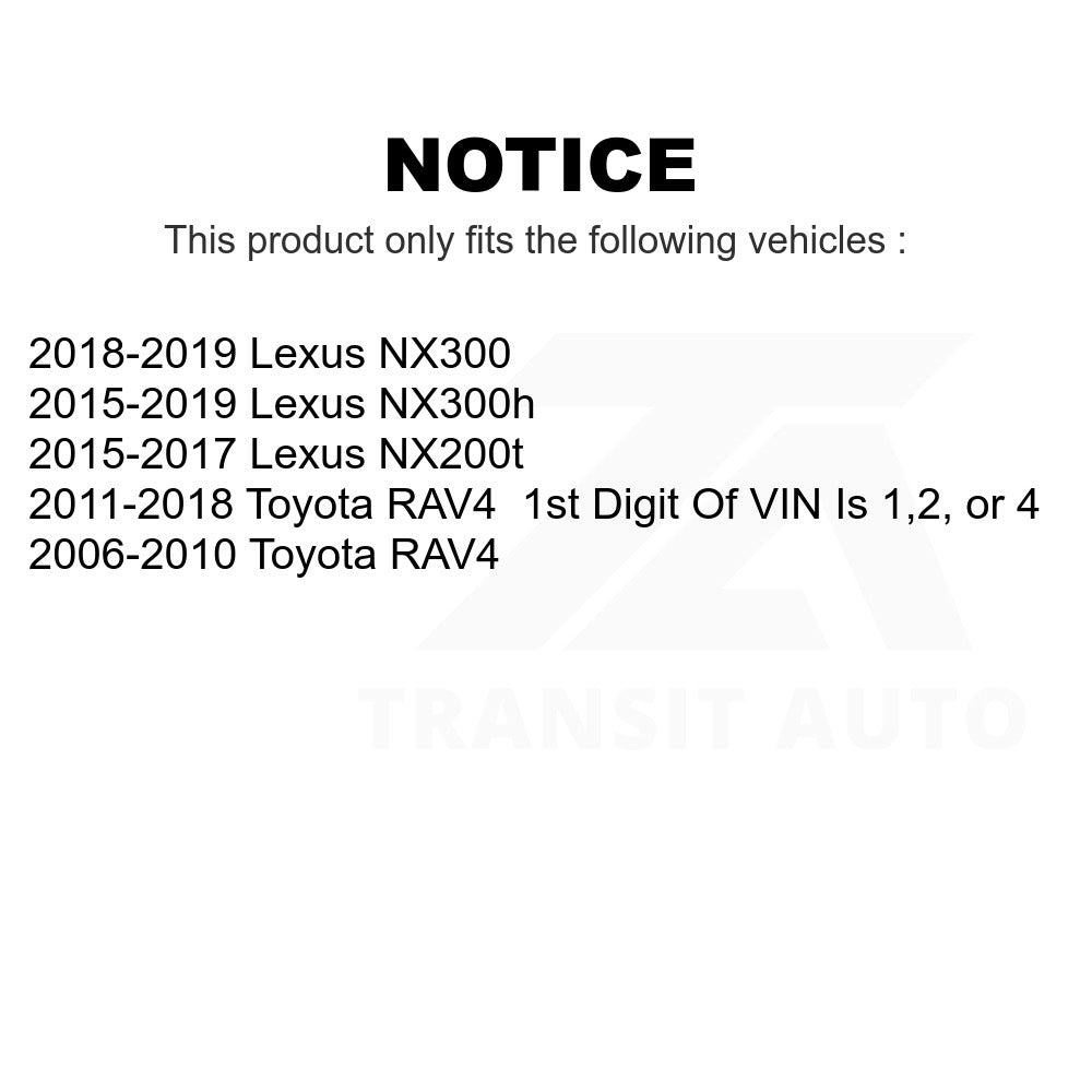Rear Suspension Control Arm & Ball Joint Pair For Toyota RAV4 Lexus NX200t NX300