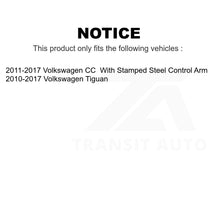 Charger l&#39;image dans la galerie, Front Control Arm Ball Joint Tie Rod End Link Kit (8Pc) For Volkswagen Tiguan CC