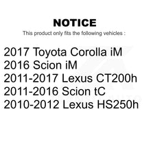 Charger l&#39;image dans la galerie, Rear Suspension Sway Bar Link Pair For Scion Lexus tC CT200h Toyota Corolla iM