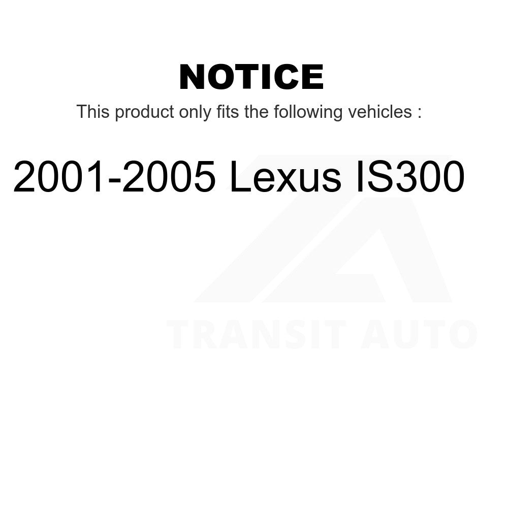 Front Suspension Stabilizer Bar Link Pair For 2001-2005 Lexus IS300