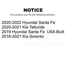 Charger l&#39;image dans la galerie, Front Suspension Sway Bar Link Pair For Kia Sorento Hyundai Santa Fe Telluride