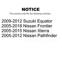 Charger l&#39;image dans la galerie, Front Suspension Control Arm Ball Joint Link Kit For Nissan Frontier Pathfinder