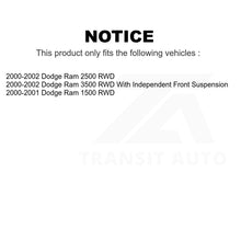 Load image into Gallery viewer, Front Suspension Ball Joints Pair For Dodge Ram 1500 2500 3500 RWD