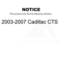 Charger l&#39;image dans la galerie, Kit de rotules de suspension avant pour Cadillac CTS 2003-2007 