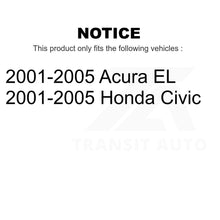 Charger l&#39;image dans la galerie, Front Steering Tie Rod End Kit For 2001-2005 Honda Civic Acura EL