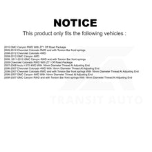 Load image into Gallery viewer, Front Steering Tie Rod End Kit For Chevrolet Colorado GMC Canyon Isuzu i-370