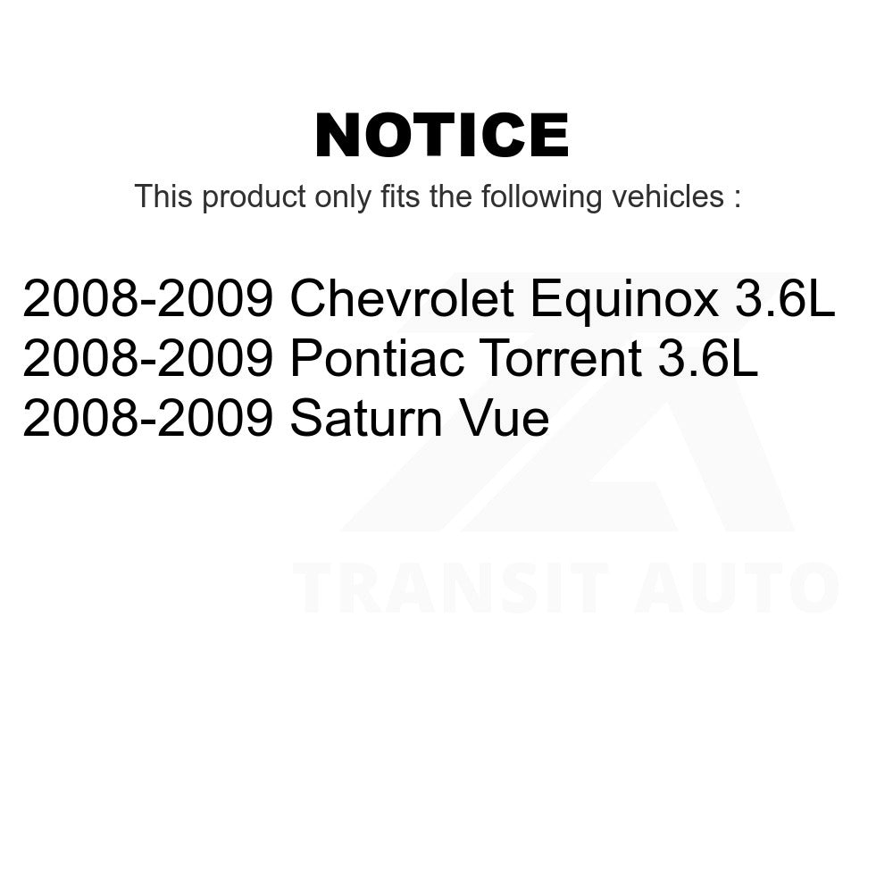 Front Tie Rod End Kit For 2008-2009 Saturn Vue Chevrolet Equinox Pontiac Torrent