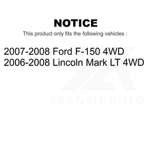 Load image into Gallery viewer, Front Steering Tie Rod End Kit For Ford F-150 Lincoln Mark LT 4WD