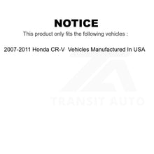 Charger l&#39;image dans la galerie, Front Tie Rod End Kit For 2007-2011 Honda CR-V Vehicles Manufactured In USA