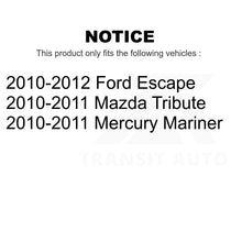 Charger l&#39;image dans la galerie, Front Steering Tie Rod End Kit For Ford Escape Mercury Mariner Mazda Tribute