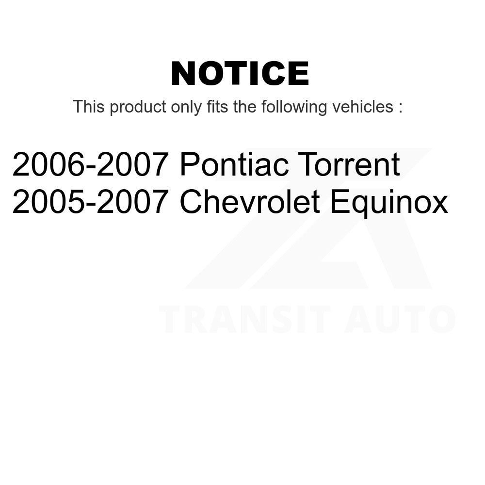 Front Steering Tie Rod End Kit For Chevrolet Equinox Pontiac Torrent