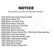 Load image into Gallery viewer, Front Rear Suspension Bar Link Kit For Chevrolet Impala Buick Pontiac Grand Prix