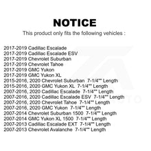 Charger l&#39;image dans la galerie, Front Rear Suspension Bar Link Kit For Chevrolet Tahoe GMC Yukon Cadillac 1500