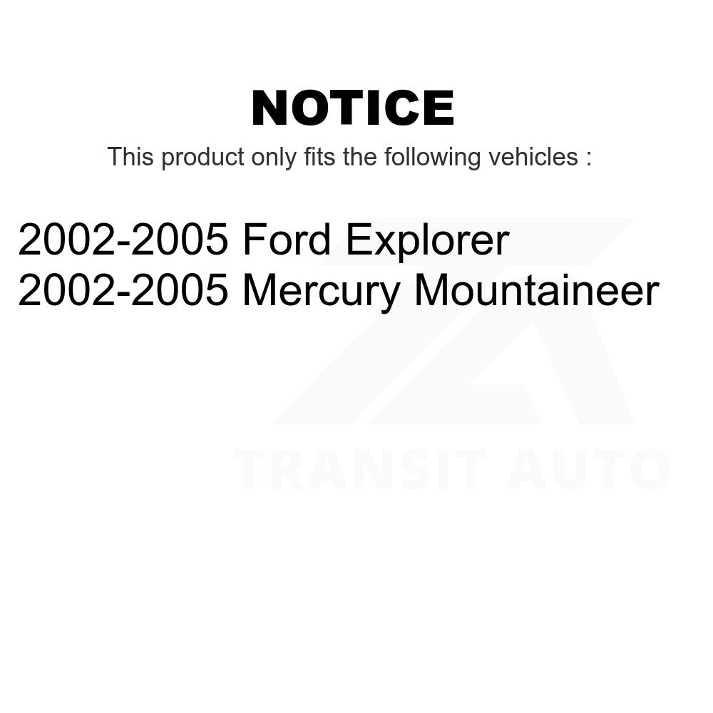 Front Rear Suspension Sway Bar Link Kit For Ford Explorer Mercury Mountaineer