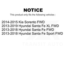 Charger l&#39;image dans la galerie, Front Rear Suspension Bar Link Kit For Hyundai Santa Fe Sport Kia Sorento XL FWD