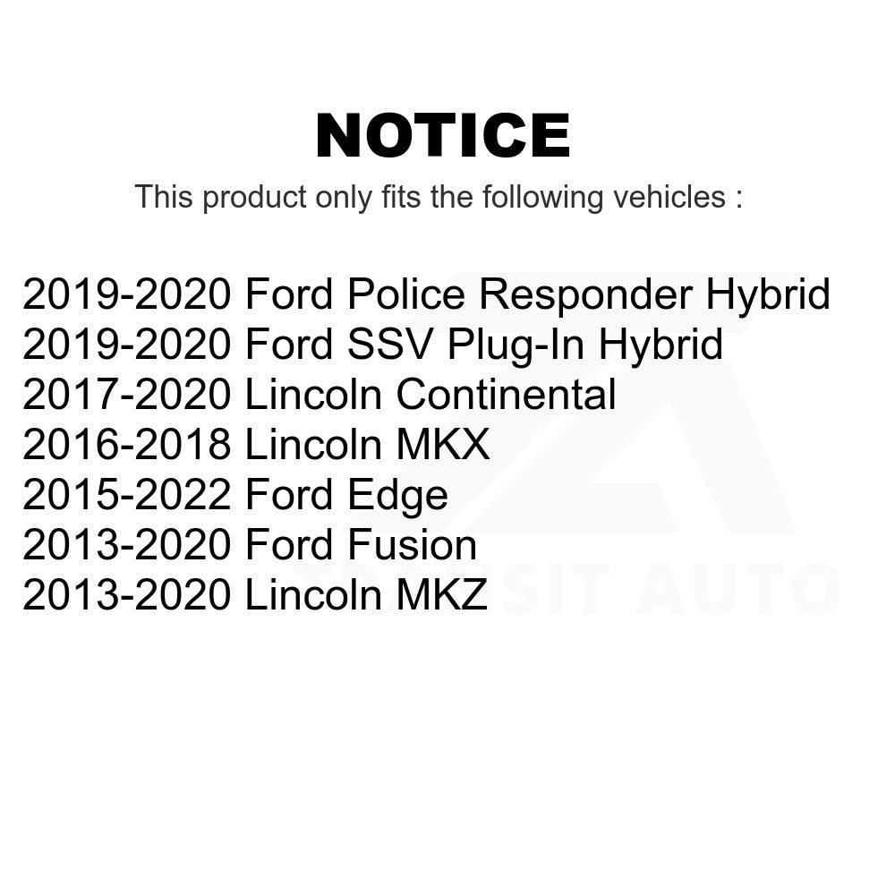 Front Rear Suspension Bar Link Kit For Ford Fusion Edge Lincoln MKZ MKX Police